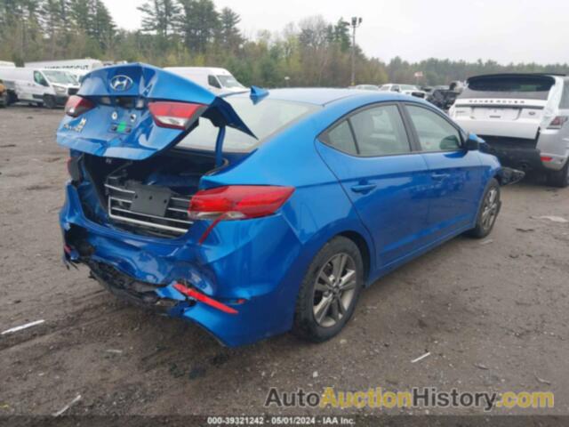 HYUNDAI ELANTRA SEL/VALUE/LIMITED, 5NPD84LF6JH373954