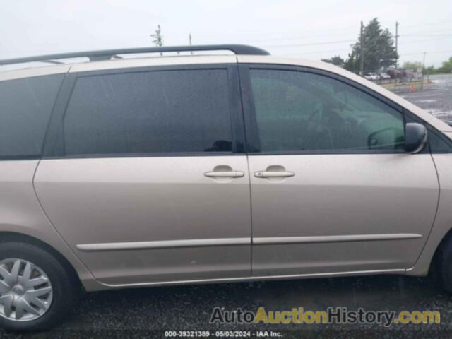 TOYOTA SIENNA LE, 5TDZK23C97S036456