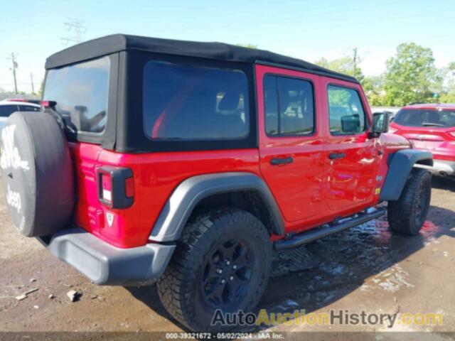 JEEP WRANGLER UNLIMITED SPORT S 4X4, 1C4HJXDG6JW134123