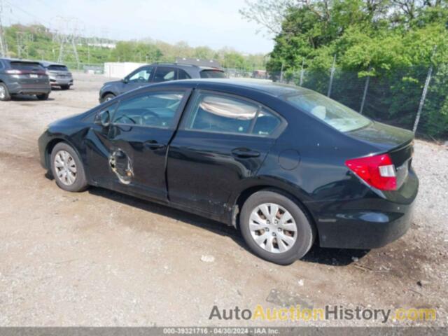 HONDA CIVIC LX, 19XFB2F51CE058455