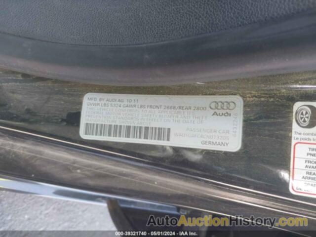 AUDI A7 PREMIUM, WAUYGAFC4CN073205