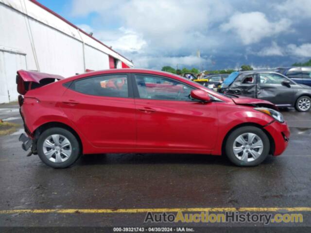 HYUNDAI ELANTRA SE, KMHDH4AE3GU557477