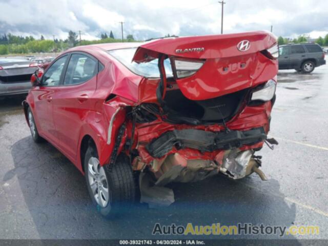 HYUNDAI ELANTRA SE, KMHDH4AE3GU557477