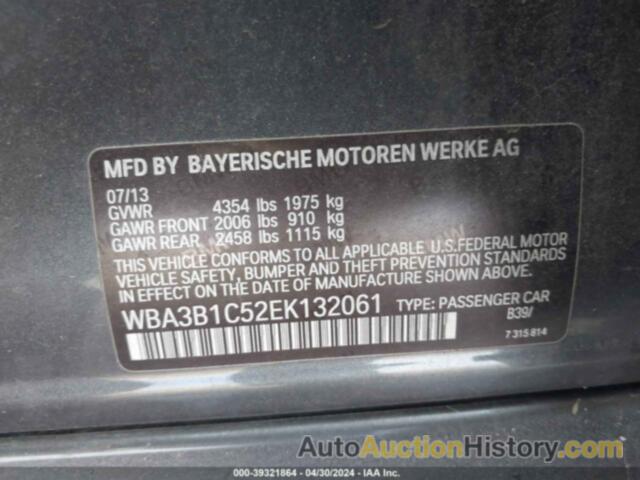 BMW 320I I, WBA3B1C52EK132061