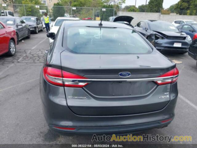 FORD FUSION HYBRID SE, 3FA6P0LU5JR140069