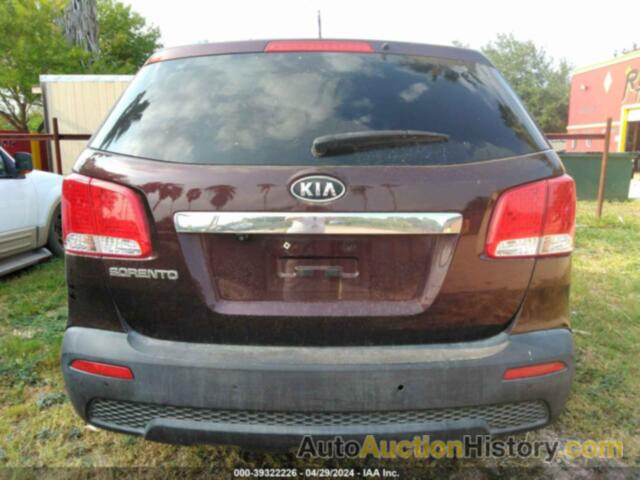 KIA SORENTO LX, 5XYKT3A69CG266619