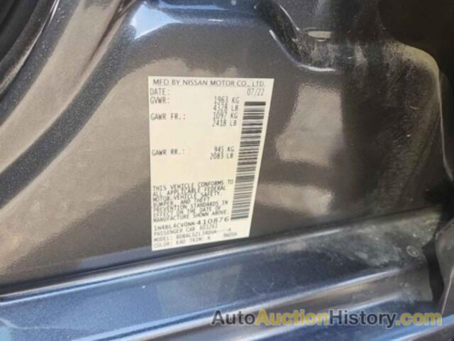 NISSAN ALTIMA SR, 1N4BL4CV0NN410876