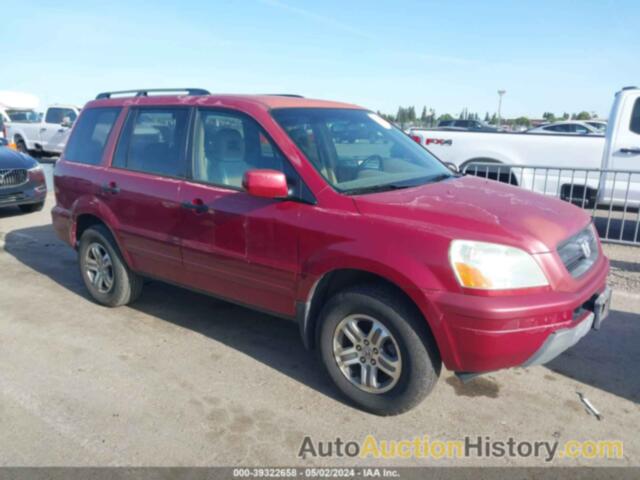 HONDA PILOT EX-L, 2HKYF18564H579866