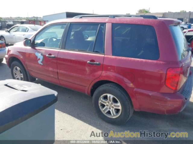 HONDA PILOT EX-L, 2HKYF18564H579866