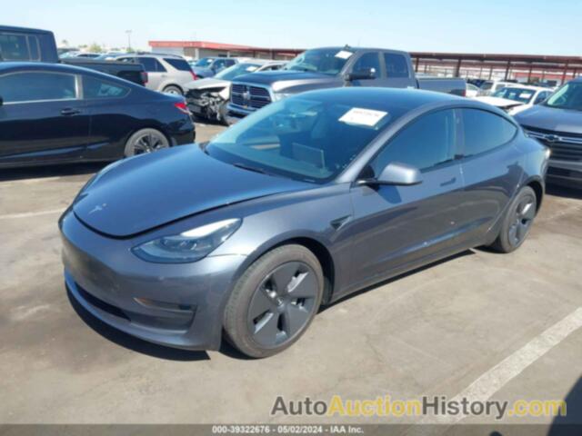 TESLA MODEL 3 REAR-WHEEL DRIVE, 5YJ3E1EA0PF409262