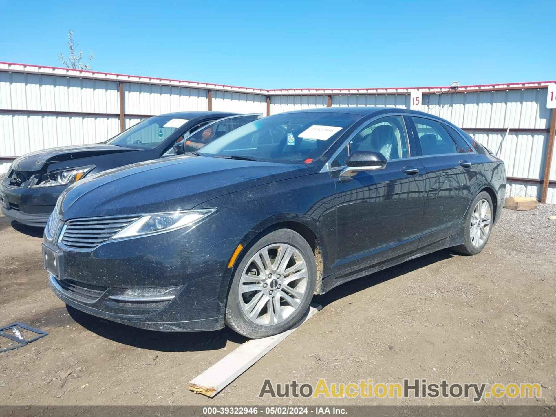 LINCOLN MKZ, 3LN6L2J98GR608476