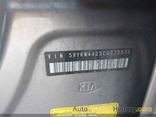 KIA SORENTO SX V6, 5XYKW4A25CG225575