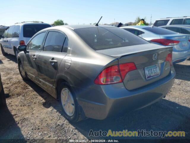 HONDA CIVIC HYBRID, JHMFA36257S021926