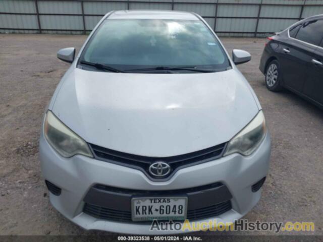 TOYOTA COROLLA LE, 5YFBURHE0GP512035