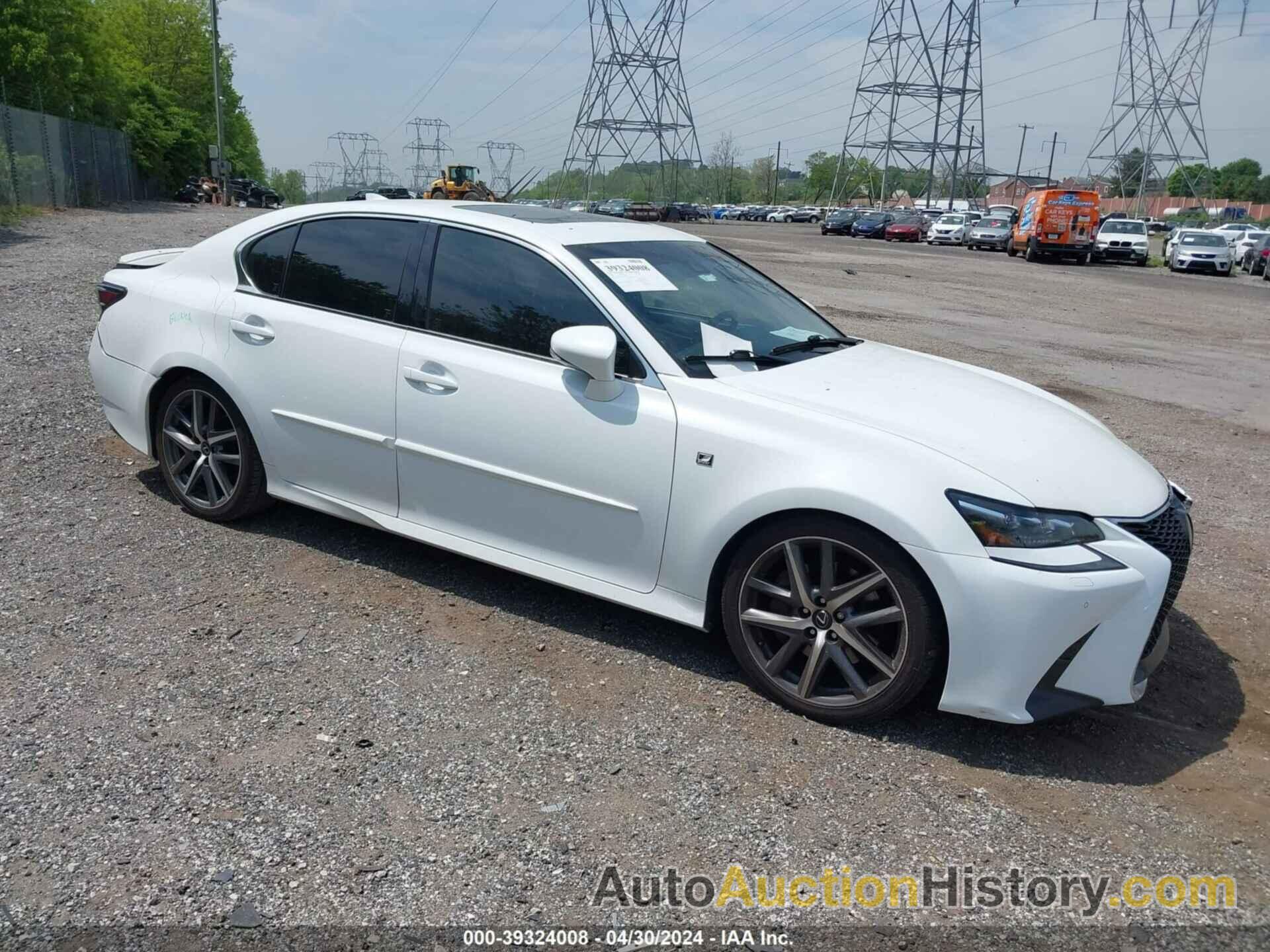 LEXUS GS 350 F SPORT, JTHCZ1BL3HA006153