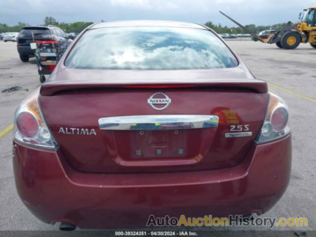 NISSAN ALTIMA 2.5 S, 1N4AL2AP2BN436007