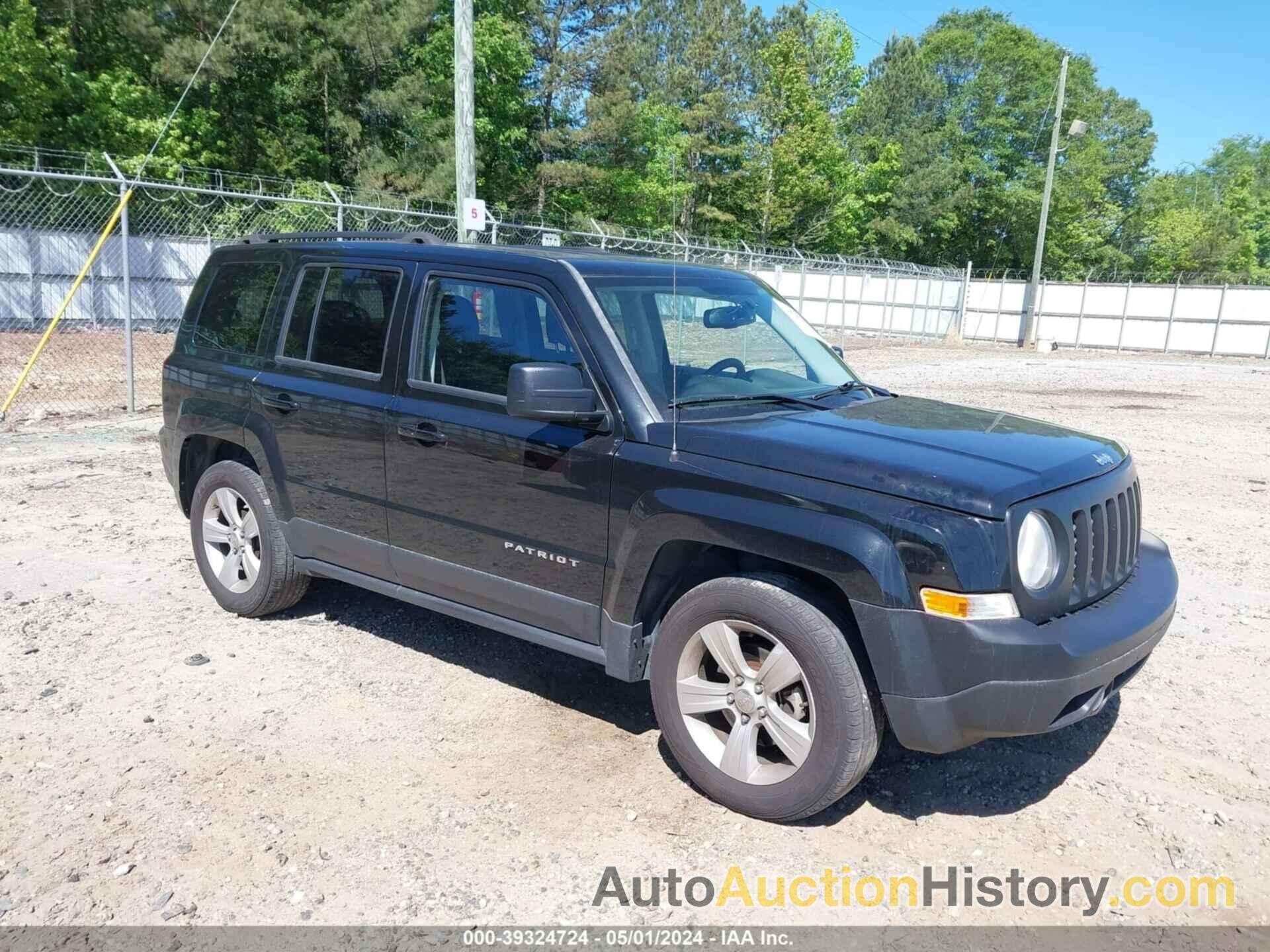 JEEP PATRIOT SPORT, 1C4NJPBB3FD192199