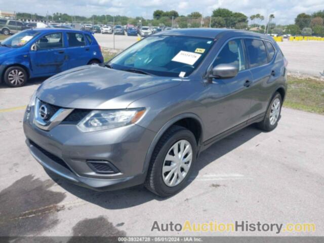 NISSAN ROGUE S, KNMAT2MV9GP628069