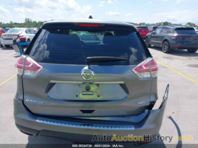 NISSAN ROGUE S, KNMAT2MV9GP628069