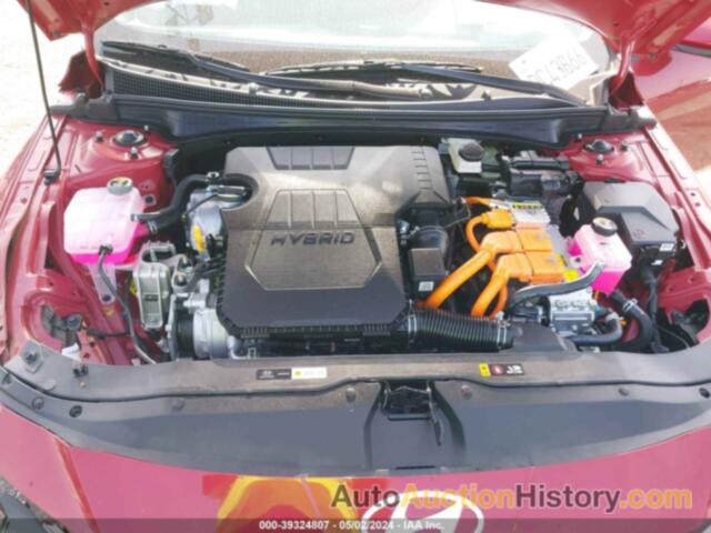 HYUNDAI ELANTRA HYBRID BLUE, KMHLM4DJXRU101544