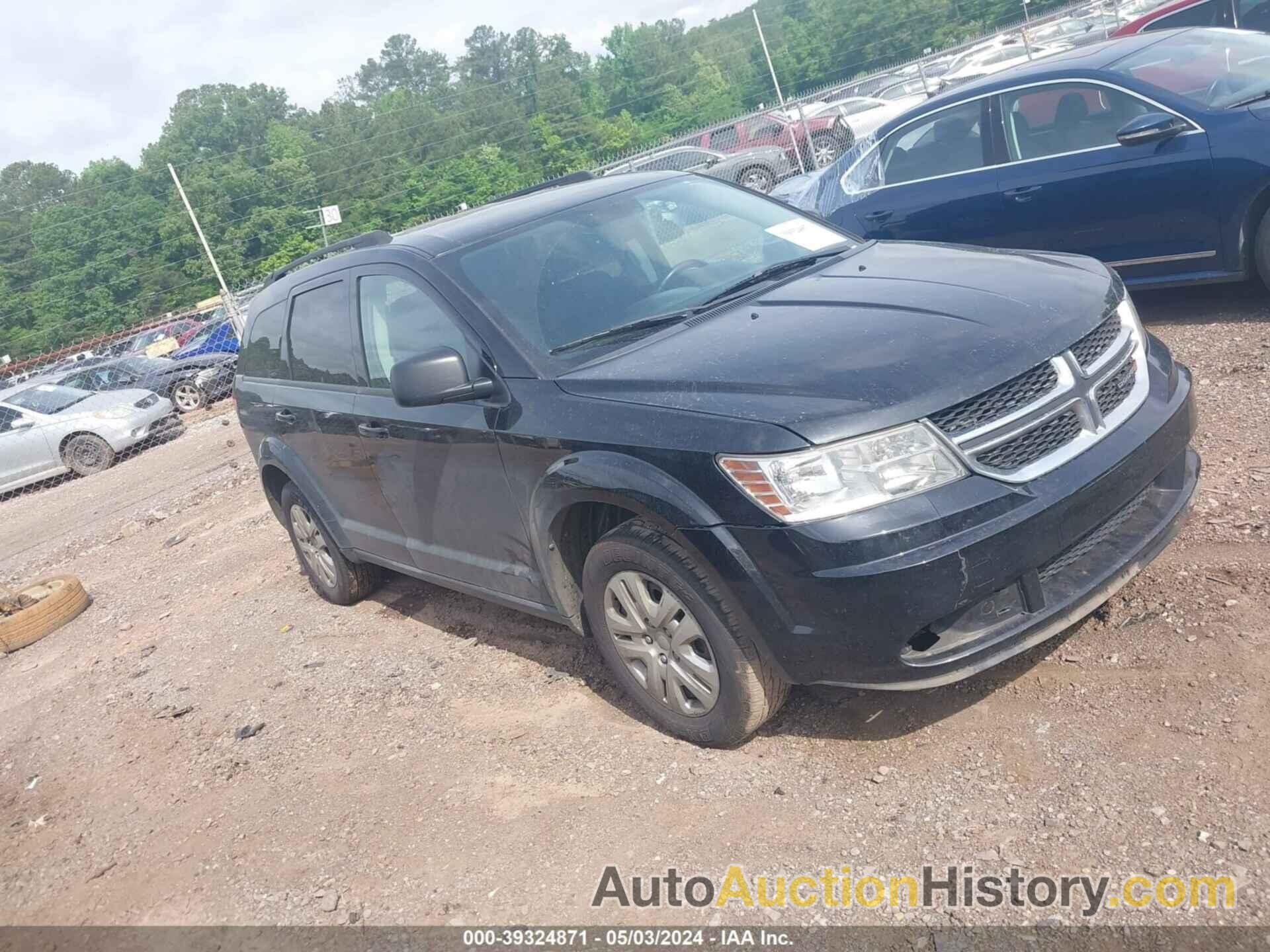 DODGE JOURNEY SE, 3C4PDCAB9GT210484