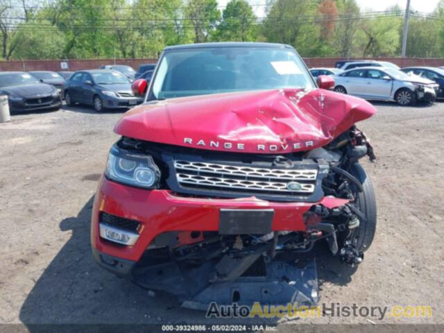 LAND ROVER RANGE ROVER SPORT 3.0L V6 SUPERCHARGED HSE, SALWR2VFXFA514863