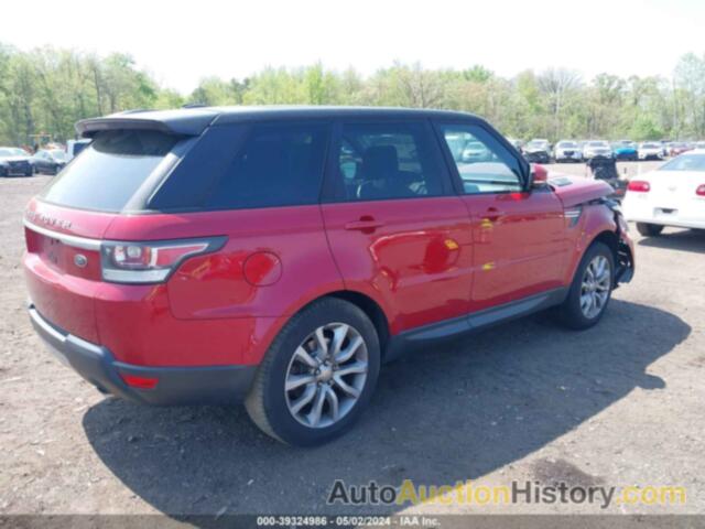 LAND ROVER RANGE ROVER SPORT 3.0L V6 SUPERCHARGED HSE, SALWR2VFXFA514863