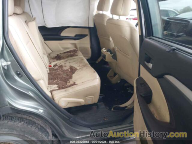 TOYOTA HIGHLANDER SE/XLE, 5TDJZRFH1HS465164