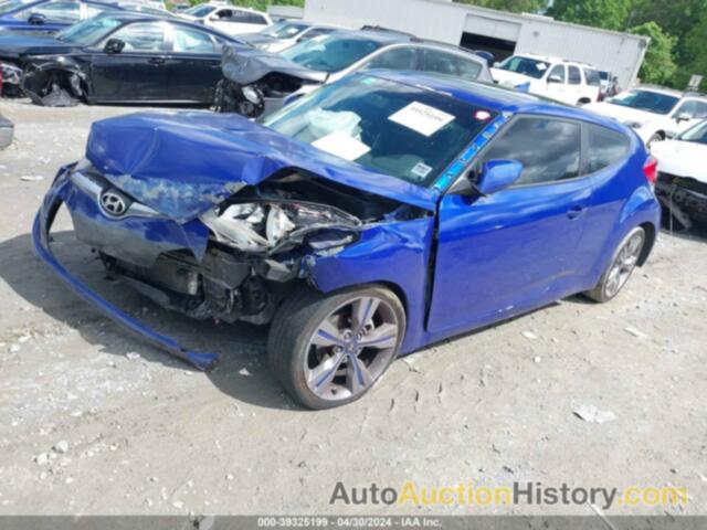 HYUNDAI VELOSTER BASE W/GRAY, KMHTC6AD4CU071378