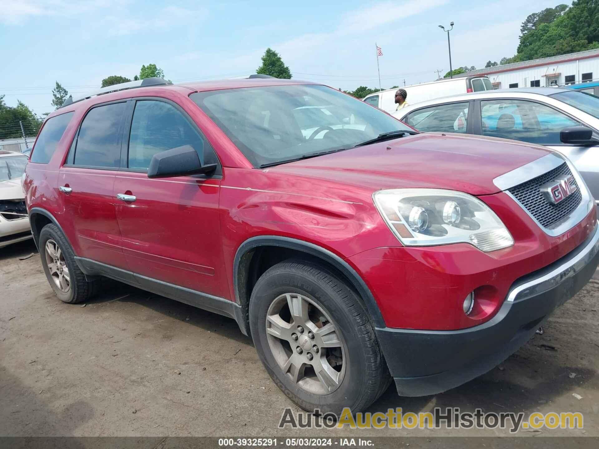 GMC ACADIA SLE, 1GKKRPED8CJ246543