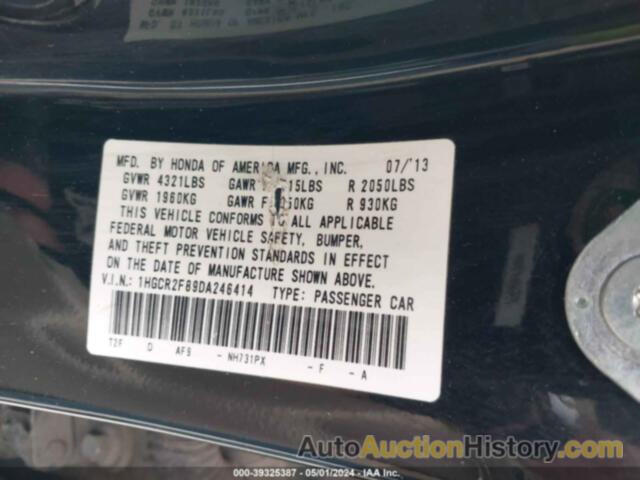 HONDA ACCORD EXL, 1HGCR2F89DA246414