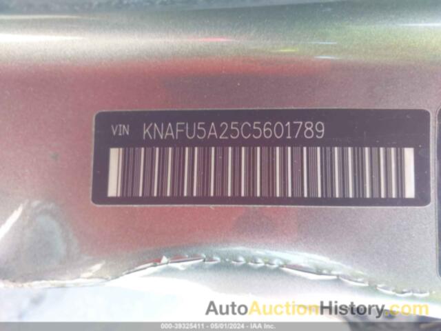 KIA FORTE EX, KNAFU5A25C5601789