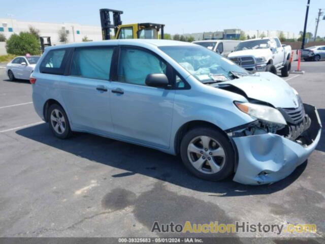 TOYOTA SIENNA L 7 PASSENGER, 5TDZK3DC4GS713403