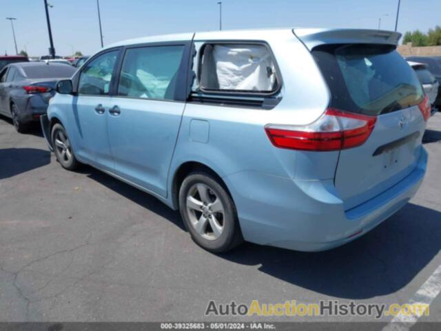 TOYOTA SIENNA L 7 PASSENGER, 5TDZK3DC4GS713403