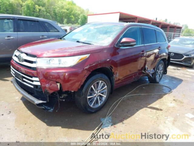 TOYOTA HIGHLANDER XLE, 5TDJZRFHXJS805160