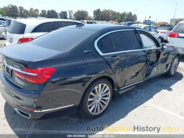 BMW 740E XDRIVE IPERFORMANCE, WBA7J2C55KB246416