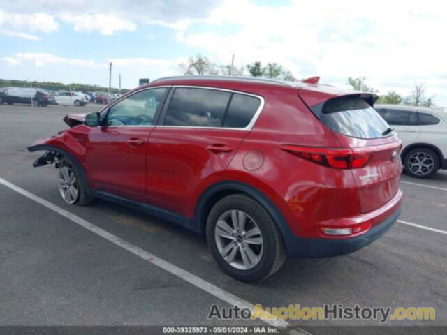 KIA SPORTAGE LX, KNDPMCAC3J7450036