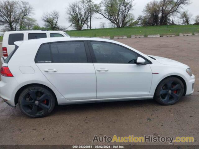 VOLKSWAGEN GOLF GTI, 3VW4T7AU3FM097989