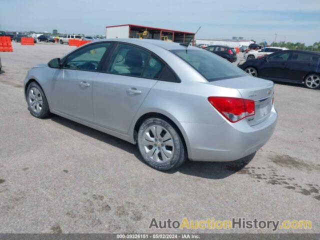 CHEVROLET CRUZE LS MANUAL, 1G1PB5SH3E7202847