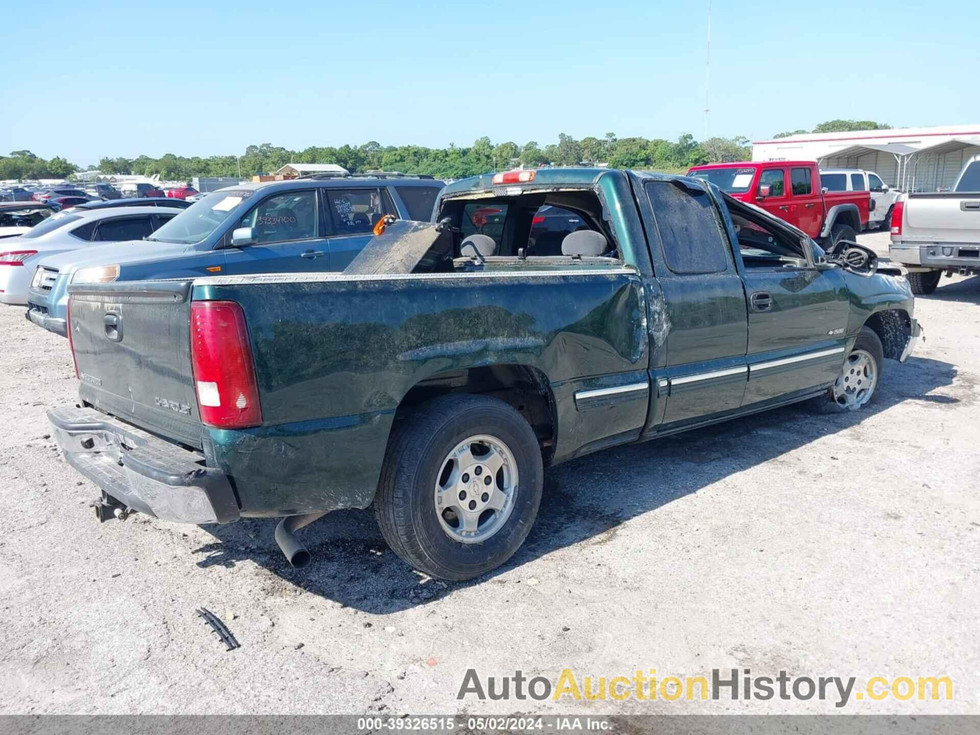 CHEVROLET SILVERADO C1500, 2GCEC19T221399601