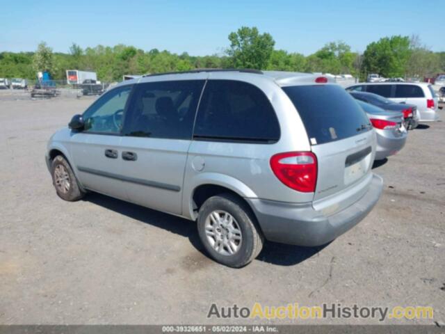 DODGE CARAVAN SE, 1D4GP25RX6B640388