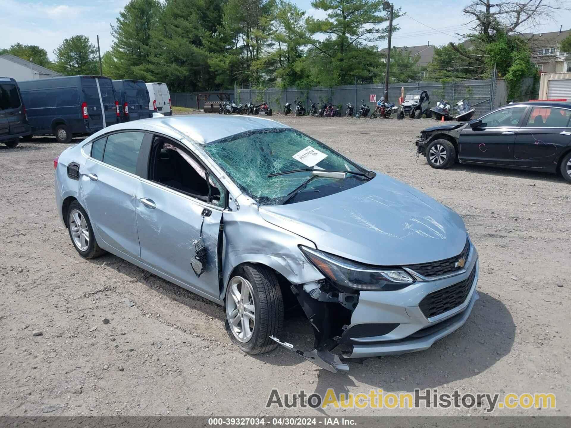 CHEVROLET CRUZE LT AUTO, 1G1BE5SM3J7235405