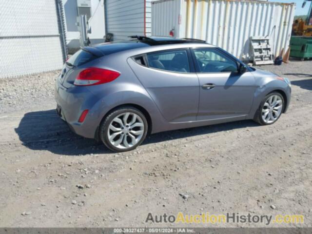 HYUNDAI VELOSTER BASE W/BLACK, KMHTC6AD6DU095893