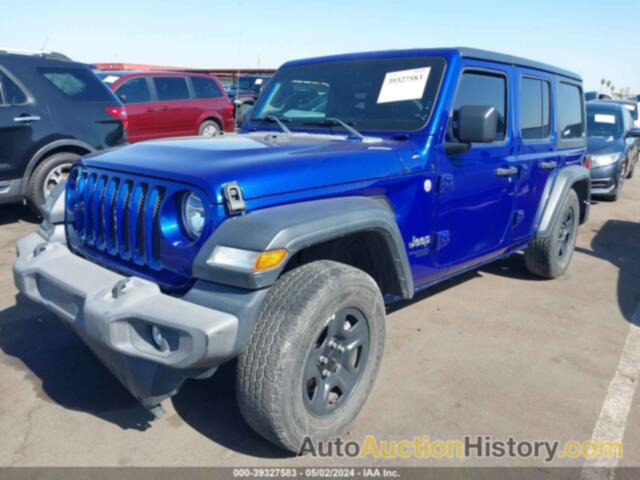 JEEP WRANGLER UNLIMITED SPORT 4X4, 1C4HJXDG6JW179644