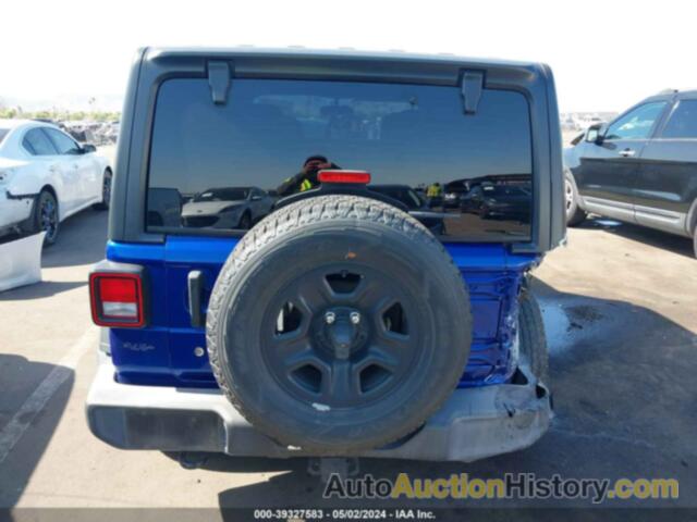 JEEP WRANGLER UNLIMITED SPORT 4X4, 1C4HJXDG6JW179644