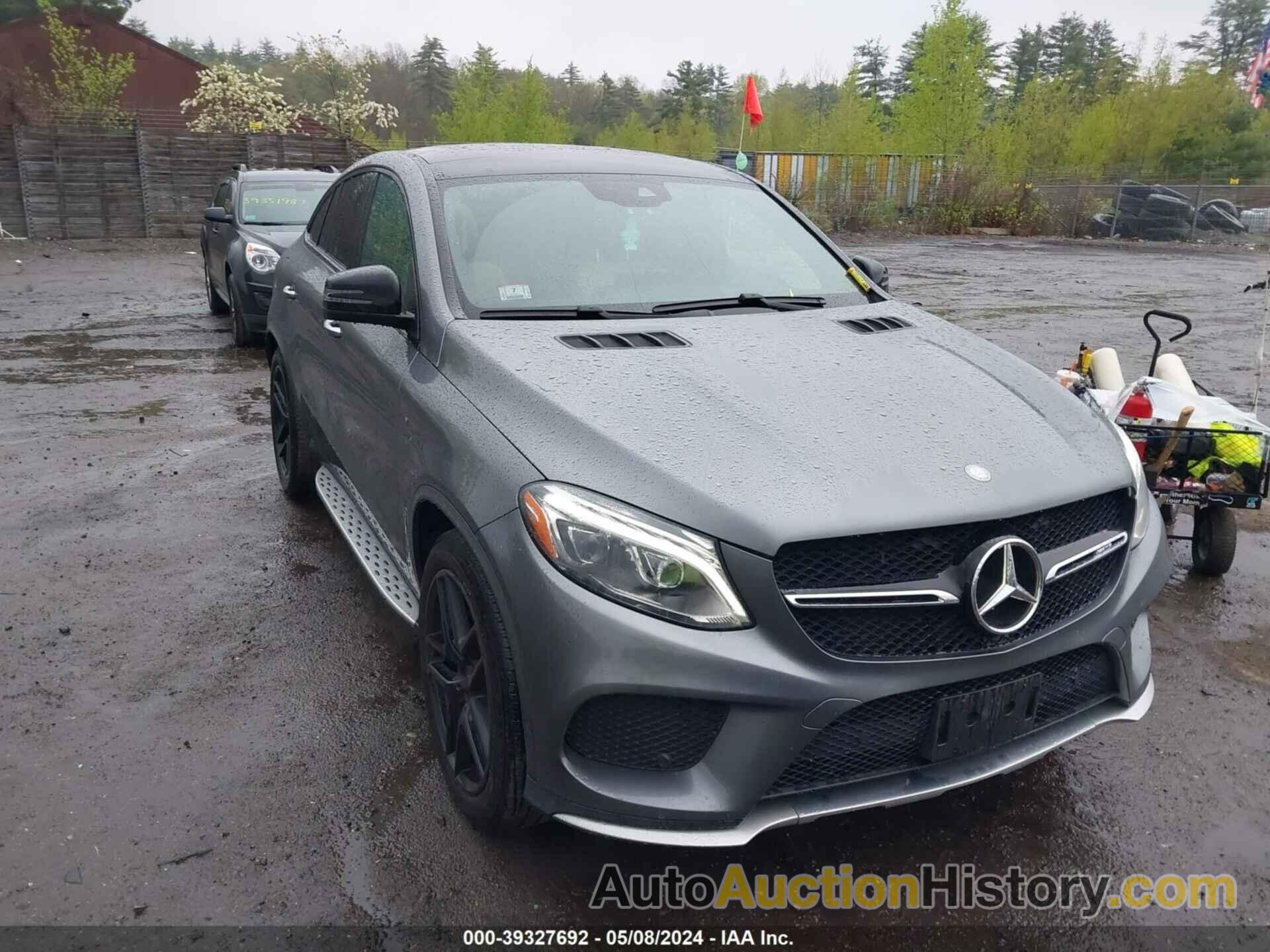 MERCEDES-BENZ AMG GLE 43 COUPE 4MATIC, 4JGED6EB4HA074451