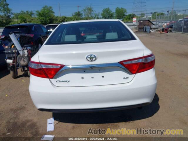 TOYOTA CAMRY LE, 4T4BF1FK3GR579866