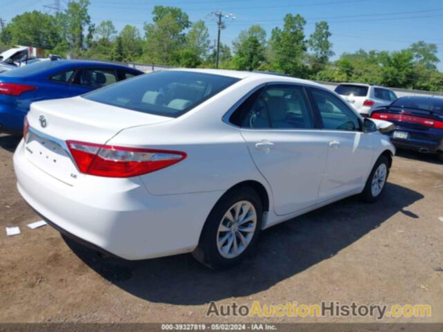 TOYOTA CAMRY LE, 4T4BF1FK3GR579866