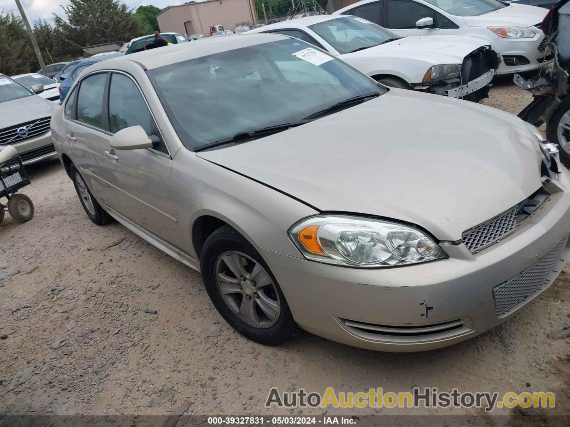 CHEVROLET IMPALA LS, 2G1WA5E33C1137541