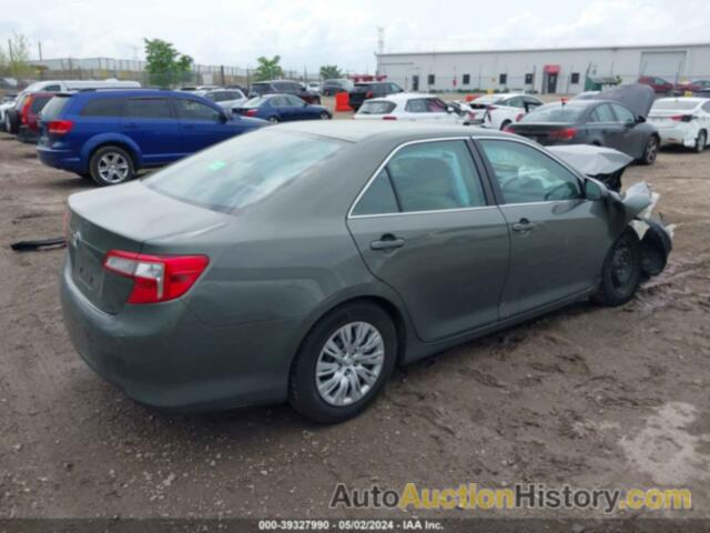 TOYOTA CAMRY SE/LE/XLE, 4T1BF1FK2CU544322